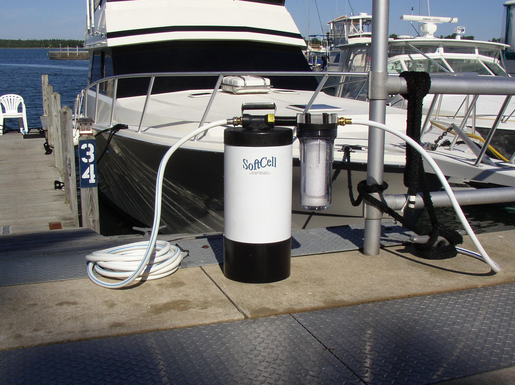 S Marine  On The Go Portable Water Softener
